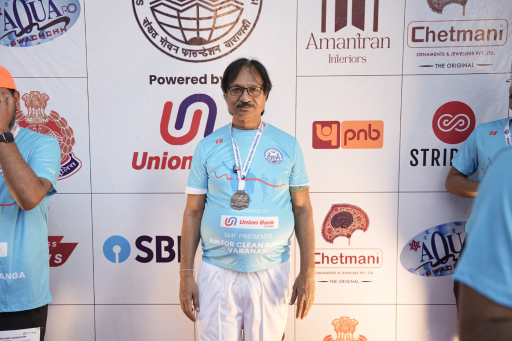 Official Medal & Jersey — Run for Clean Ganga